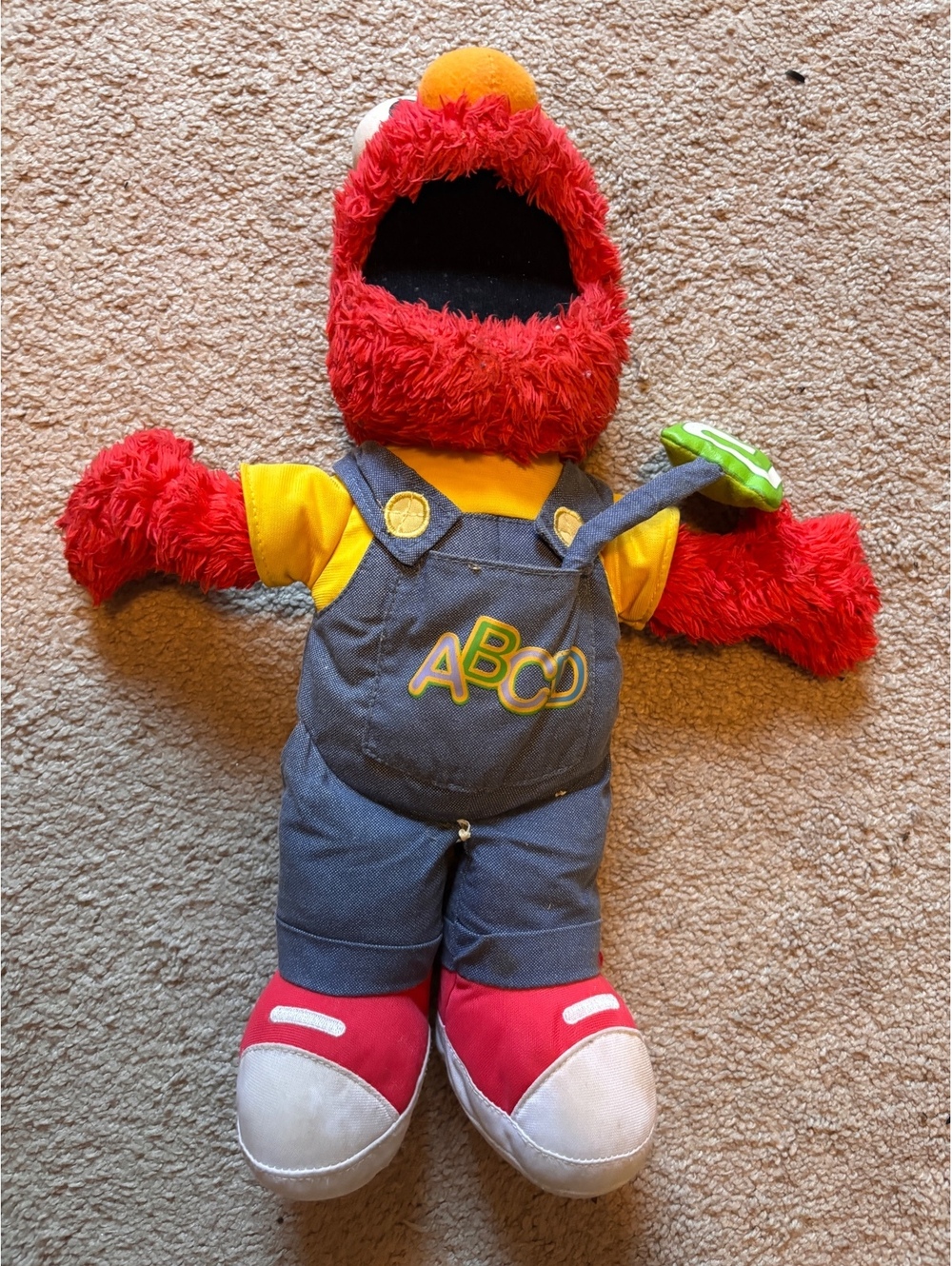 ‘08 Fisher-Price Sesame Street Talking ABC Alphabet Elmo Plush untested